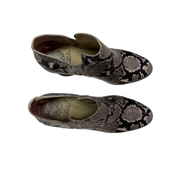 Vince Camuto Famhida Womens Leather Slip On Ankle Boots size 9.5M - Picture 3 of 8